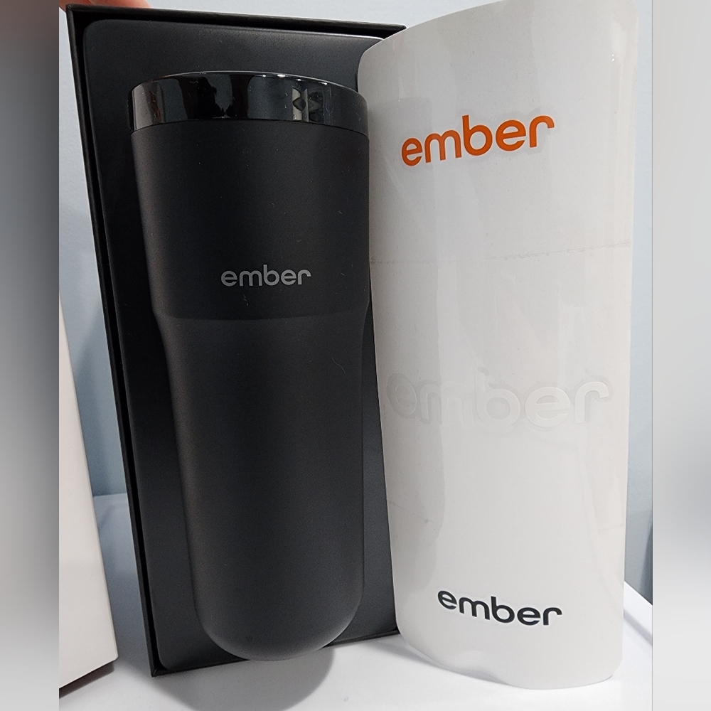 Ember Travel Mug, Opened, Like a New Condition, Tumbler, portable hot tumbler,